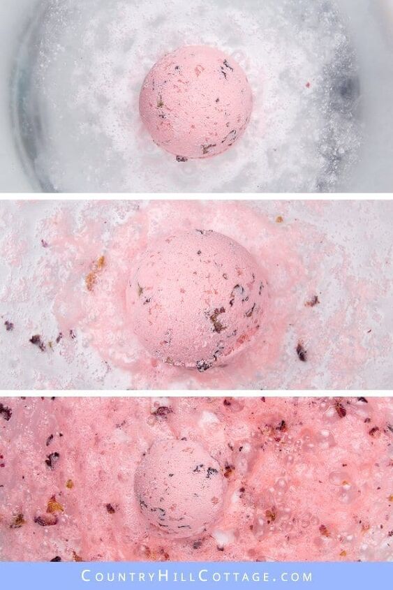 diy himalayan salt bath bombs easy homemade bath bombs with essent, Toss a homemade bath bomb in the tube watch it fizzle and turn your warm water into a relaxing skin nourishing soak