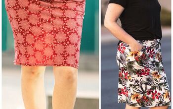 Two Kinds of Pockets Perfect for a Pencil Skirt!