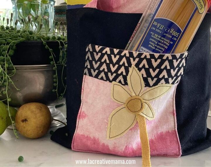 how to sew a folding grocery bag pattern