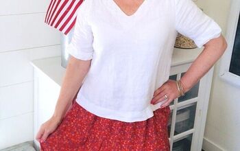 How to Style Long Red Flowy Skirt 3 Ways