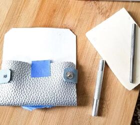 no sew card wallet with free template