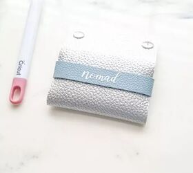 no sew card wallet with free template