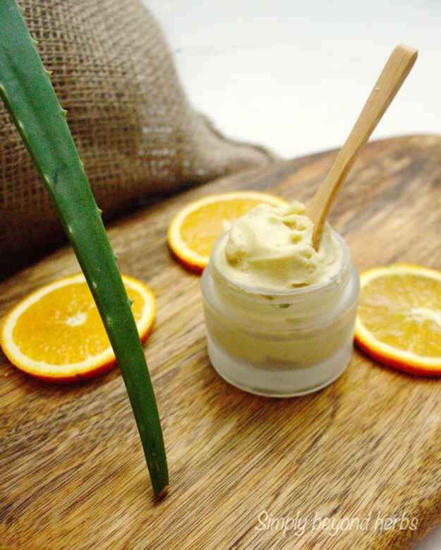 aloe vera cream to nourish your skin and hair