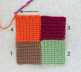 harlequin crochet slippers free crochet pattern