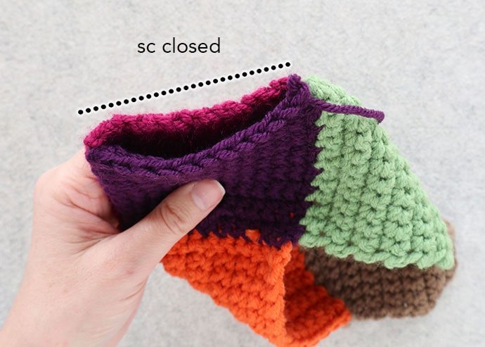 harlequin crochet slippers free crochet pattern