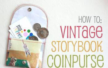 How to Make a Vintage Storybook Coin Purse