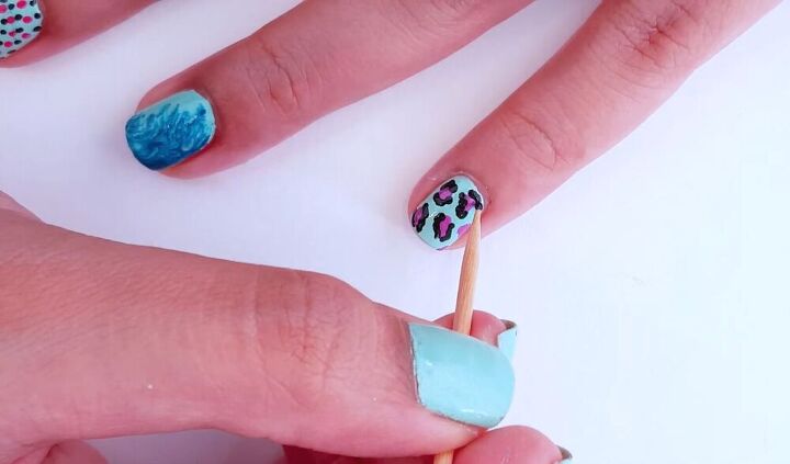 toothpick nail art for beginners, Easy nail art