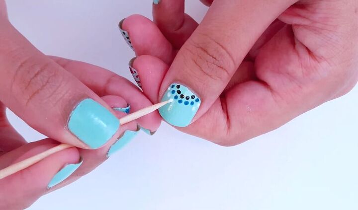 toothpick nail art for beginners, Nail art for beginners