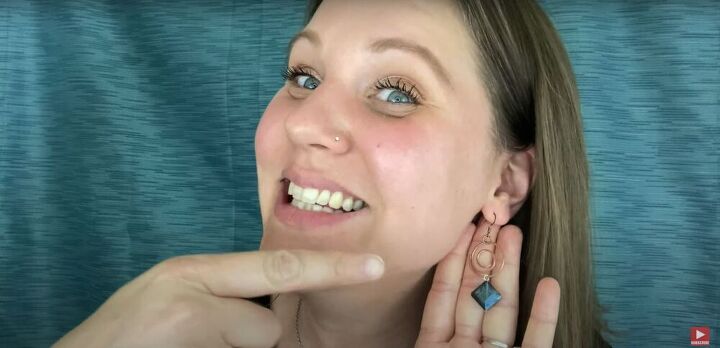 how to make the most beautiful paper clip earrings ever, paper clip earrings tutorial
