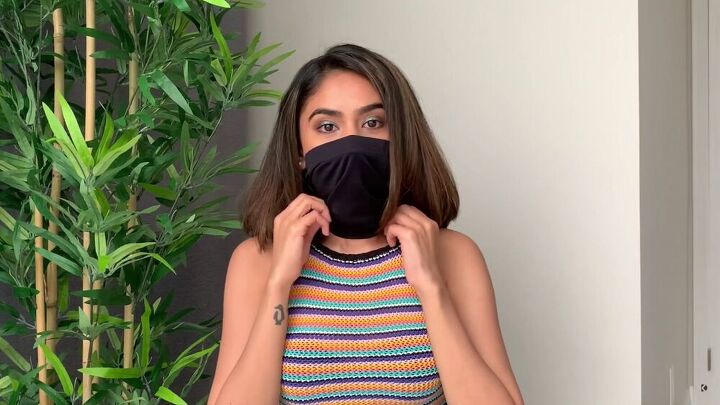 get inspired 5 quick ways to sew a diy face mask, Simple DIY face mask