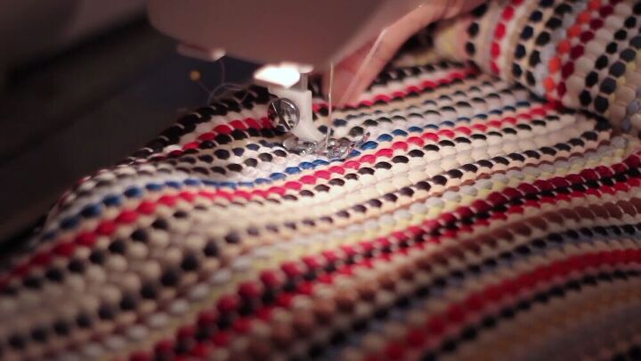 heres how to make a stunning diy shirt from a rug