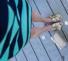 Summer Tunic Dress With Sail to Sable 