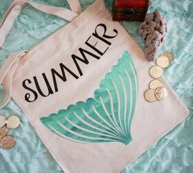 Mermaid Tail Summer Tote Bag