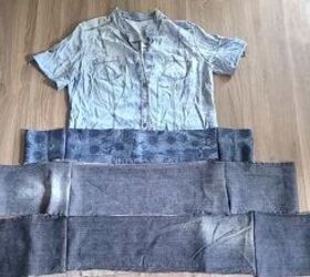 What she decided to do with 3 pairs of jeans and a denim shirt