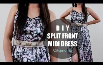 Make This Elegant DIY Summer Dress With a Front Split