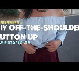 The Ultimate Thrift Flip- Transform a Button- Up Shirt