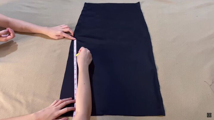 make a sexy ruched skirt without a pattern, Simple ruched skirt