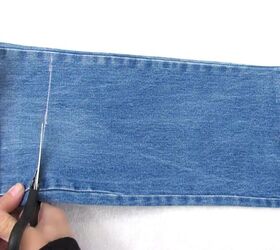 can you tell this diy denim bag was made from jeans, DIY denim bag from jeans