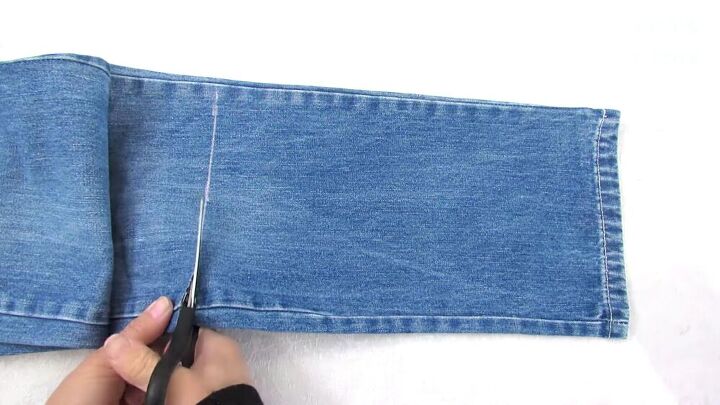 can you tell this diy denim bag was made from jeans, DIY denim bag from jeans