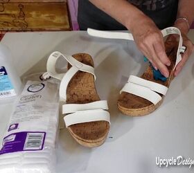 how to paint patent leather shoes and sandals tips for beginners