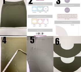 how to add a circle ruffle to bottom of skirt tutorial