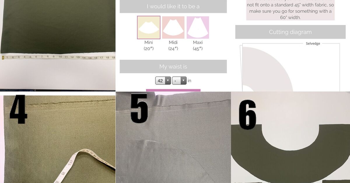 How to Add a Circle Ruffle to Bottom of Skirt Tutorial | Upstyle