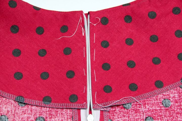 how to sew women s high low skirt lace, HOW TO SEW A SKIRT FACING