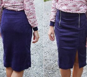 How to Sew Pencil Skirt TO THE CITY – Classic Version (woven Fabrics