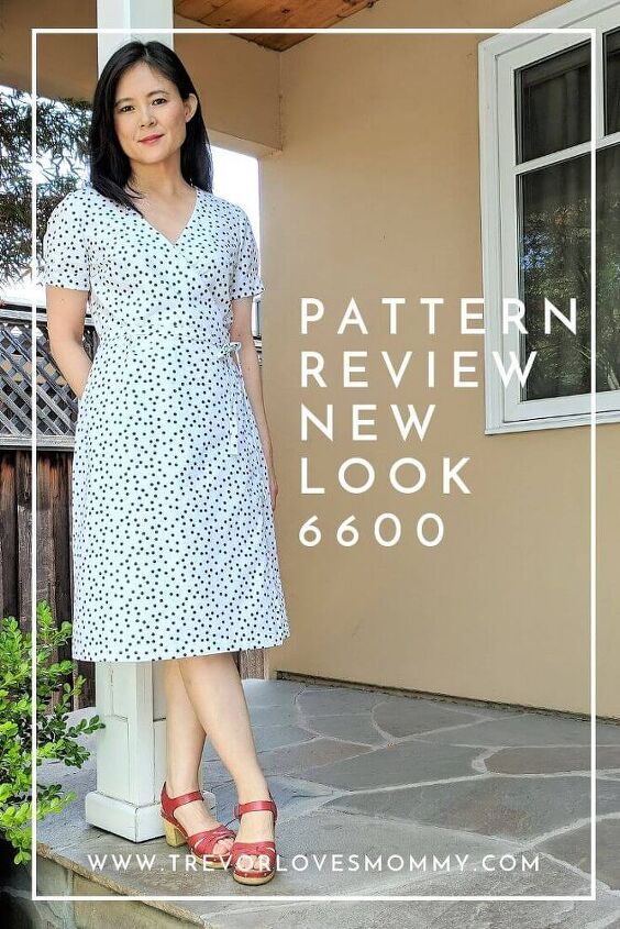 pattern review new look 6600 wrap dress