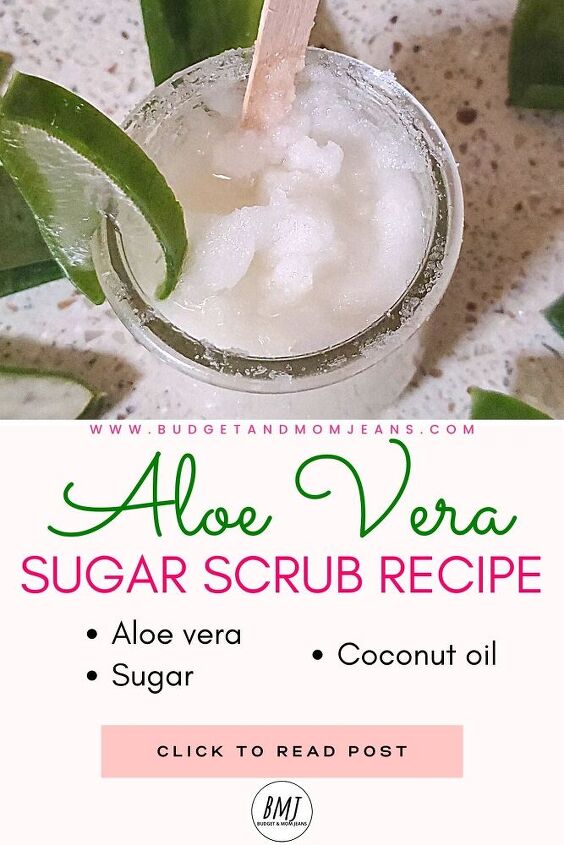 aloe vera sugar scrub for instant glow diy scrub tutorial