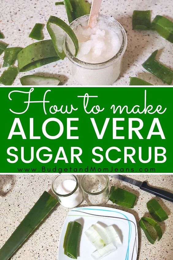 aloe vera sugar scrub for instant glow diy scrub tutorial