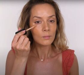 subtle bronze eye makeup tutorial, DIY makeup tutorial