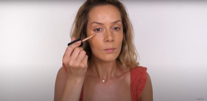 subtle bronze eye makeup tutorial, DIY makeup tutorial