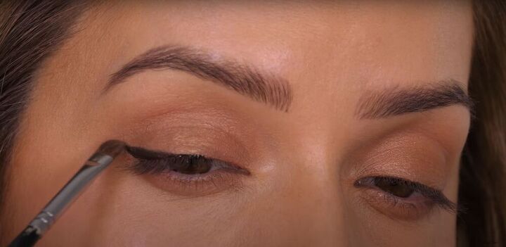 subtle bronze eye makeup tutorial