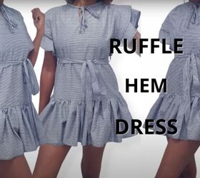 Beginner Friendly Summer Ruffle Hem Dress