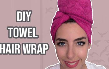 DIY Towel Hair Wrap