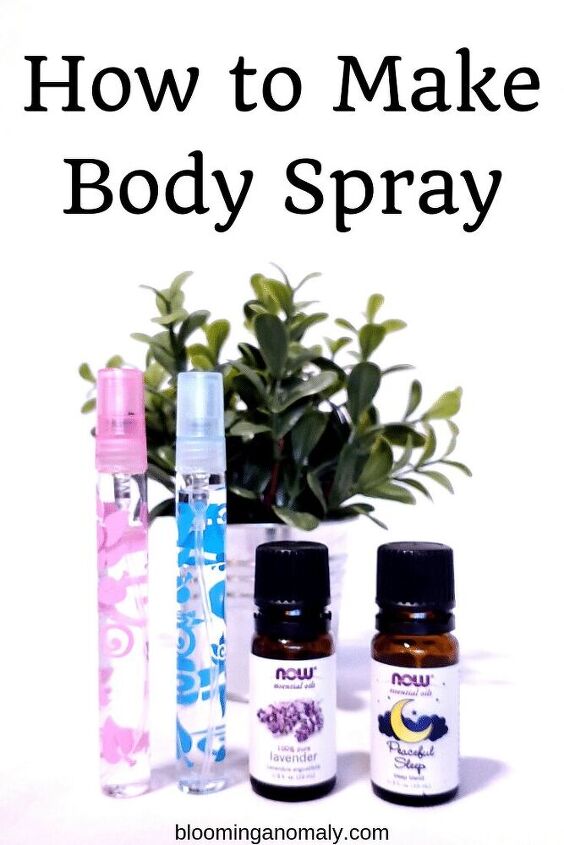 how to make body spray