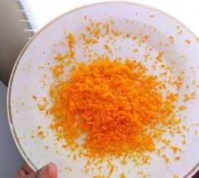 zesty orange soap melt and pour soap recipe, Orange zest