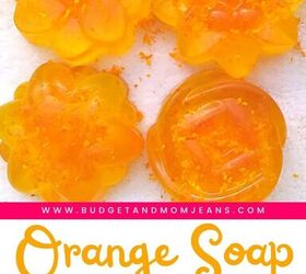 zesty orange soap melt and pour soap recipe, Pin it for later