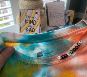 How to Add Something Different to a T-shirt With Letter Beads