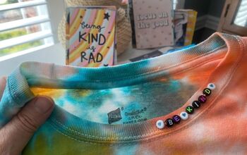 How to Add Something Different to a T-shirt With Letter Beads