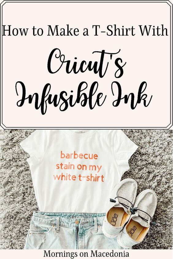 how to make a t shirt with cricut s infusible ink, Pin for later