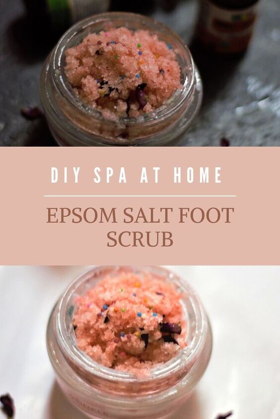 epsom salt foot scrub diy for soft silky feet at home