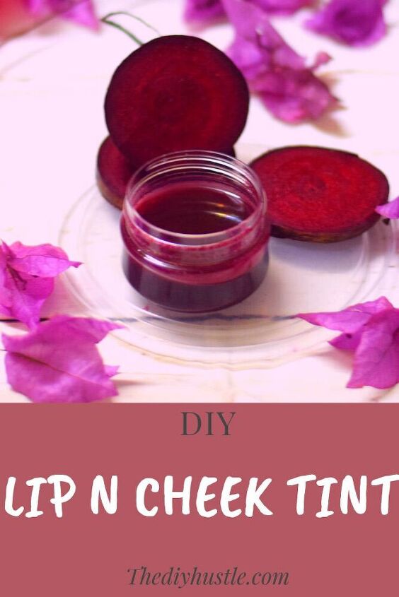 diy lip and cheek tint diy lip balm beetroot lip stain thediyhustle, DIY Lip and Cheek Tint