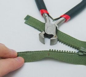 how to shorten a zipper every which way to sunday