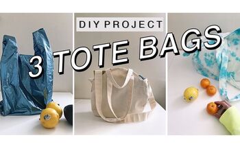 3 Easy DIY Tote Bag Designs That Are Cute & Really Practical