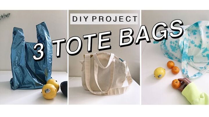 3 easy diy tote bag designs that are cute really practical