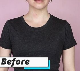 2 Easy T Shirt Neckline Cutting Ideas To Make Intricate V Necks Upstyle   Shirt Neckline Cutting Ideas 