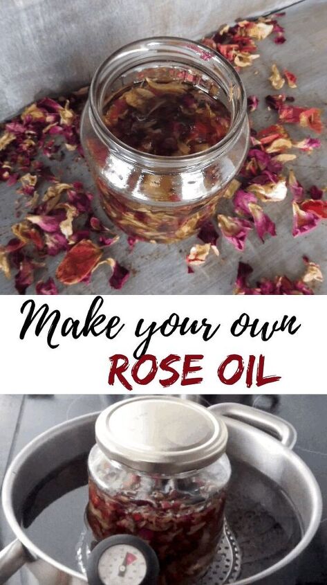 diy rose oil for skin and hair