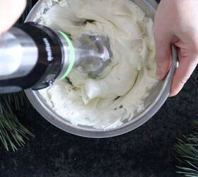 diy whipped body butter recipe for winter skincare, whipping body butter with a hand mixer